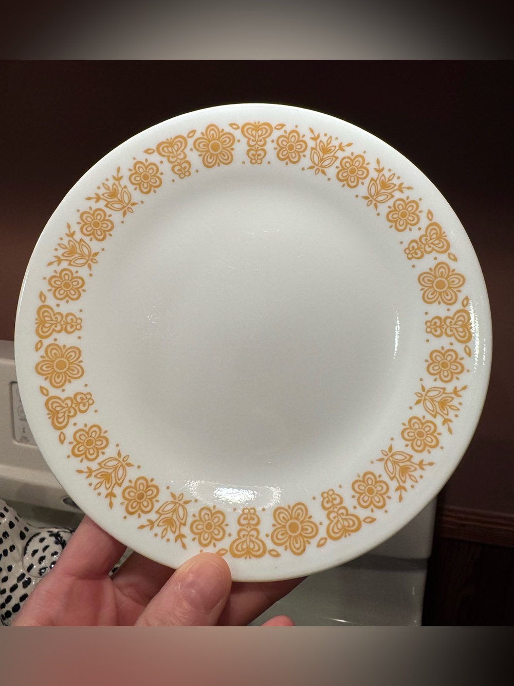 Corelle Butterfly Gold Bread & Butter plate